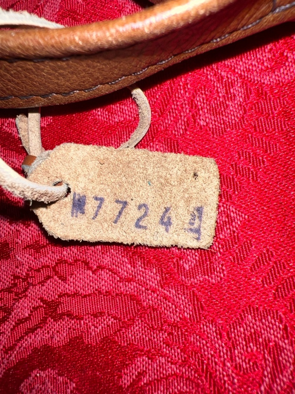 Vintage Land Brown Leather Crossbody Shoulder Bag Multi Pocket Travel Organizer - Picture 8 of 12